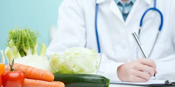 Il dottore consiglia le verdure per la prostatite