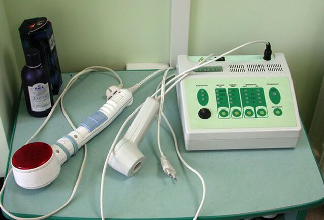 Dispositivo di fisioterapia per l'uso nella prostatite cronica